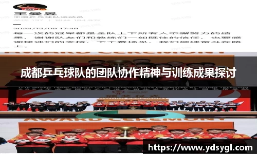 成都乒乓球队的团队协作精神与训练成果探讨